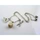 Rock, Paper, Scissors Necklace
