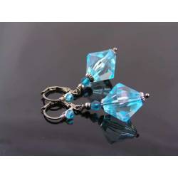 Aqua Blue Earrings