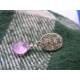 Lavender Chalcedony Brooch