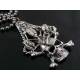 Substantial Skull and Skeleton Pendant Necklace