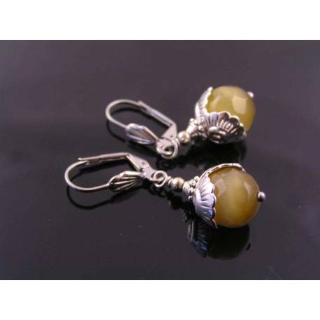 Cats Eye Earrings