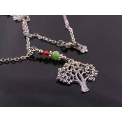 Tree of Life Necklace, Australian Chrysoprase