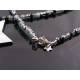 Star and Moon Necklace, Crystal Set