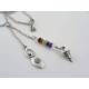 Goddess Necklace with Chakra Gemstones