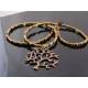 Copper Tree of Life Necklace, Seed Beads