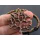 Copper Tree of Life Necklace, Seed Beads