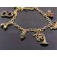 Octoberfest Bracelet, Charm Bracelet, German Beer Stein and Lederhosen Charm