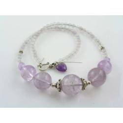 Amethyst Sterling Silver Necklace