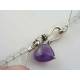 Amethyst Sterling Silver Necklace