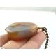  Huge Pear Shaped Agate with Druzy Necklace