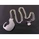 Large Cat Pendant Necklace