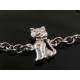 Cat Charm Bracelet