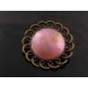 Shimmering Pink Brooch