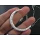 Hammered Moon, Moonstone Necklace