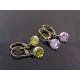 Cubic Zirconia Solitaire Earrings