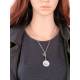 Dandelion Necklace with Gemstones
