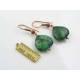 Large Chrysocolla Earrings
