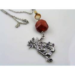 Koala Necklace with Mookaite