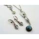 Fluorite Brooch