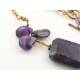 Bohemian Rhapsody Necklace, Amethyst Sugilite Onyx Jasper