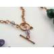 Bohemian Rhapsody Necklace, Amethyst Sugilite Onyx Jasper