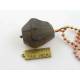 Huge Smokey Quartz and Copper Necklace