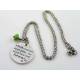 Pet Loss Mourning Necklace with Birthstone