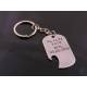 Personalized Keyring or Zipper Pull, Initial