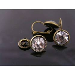 Earrings and Brooch Pin Set