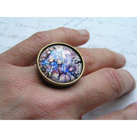 Fabulous Glass Opal Ring