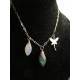 Dragonfly, Labradorite and Moonstone Necklace