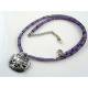 Noah's Ark Purple Bead Necklace