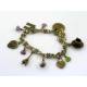 Paris Charm Bracelet - Live your Dream with Czech Glass Beads