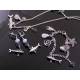 Shark Necklace, Earrings and Bracelet Set