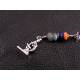 Microscope Necklace with Gemstones