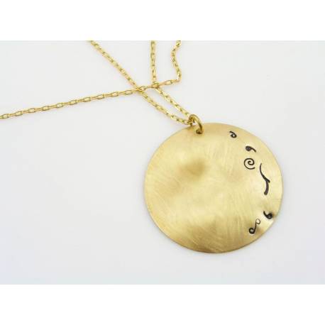 Discus Necklace, One-of-a-Kind