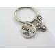 Personalised Key Ring for Motorbike Riders