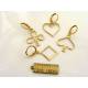 Card Suits Earrings, 2 Pairs