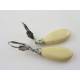 Pale Cream Mookaite Earrings