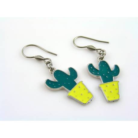 Cactus Earrings