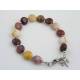 Mookaite Bracelet and Earrings Set