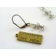 Cactus Earrings, Silver