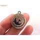 Matching Couple Necklaces with Crescent Moon and Stars