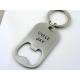 Stainless Steel Keyring with Bottle Opener