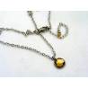 Amber Crystal Necklace