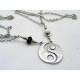 Matching Couple Necklace, Yin and Yang Necklaces