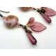 Opulent Lampwork Charm Earrings