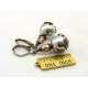 Silver Sea Shell Pearl Earrings