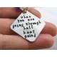 Hand Stamped Necklace