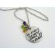 Hand-Stamped Necklace, available separately